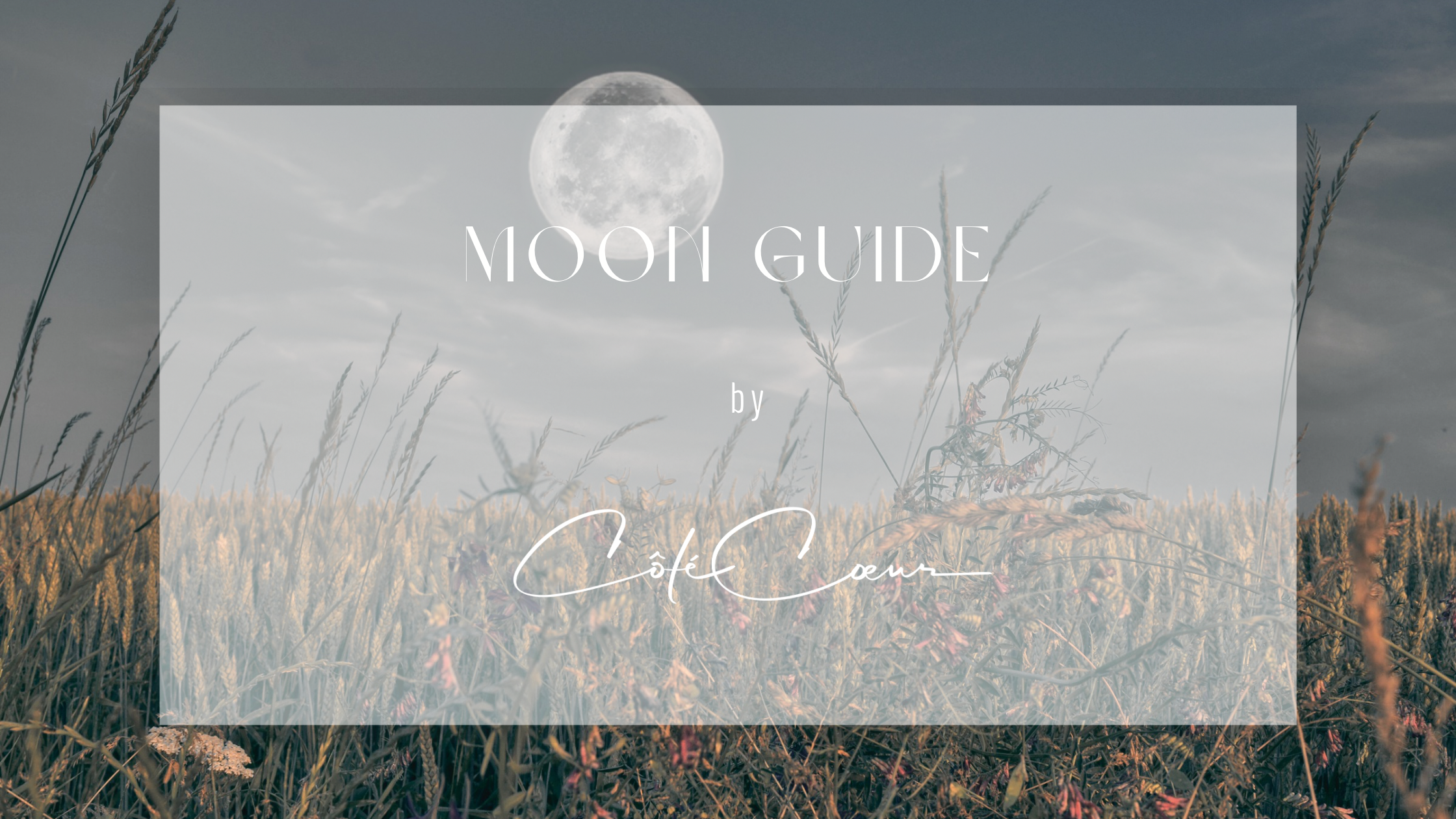 MOON GUIDE by CÔTÉ CŒUR Iris Kuhn zum Vollmond im Skorpion am 12.05.2025 - Skincare, SPA, Wellbeing, Fitness, Nutrition & Signature Face + Body Treatments