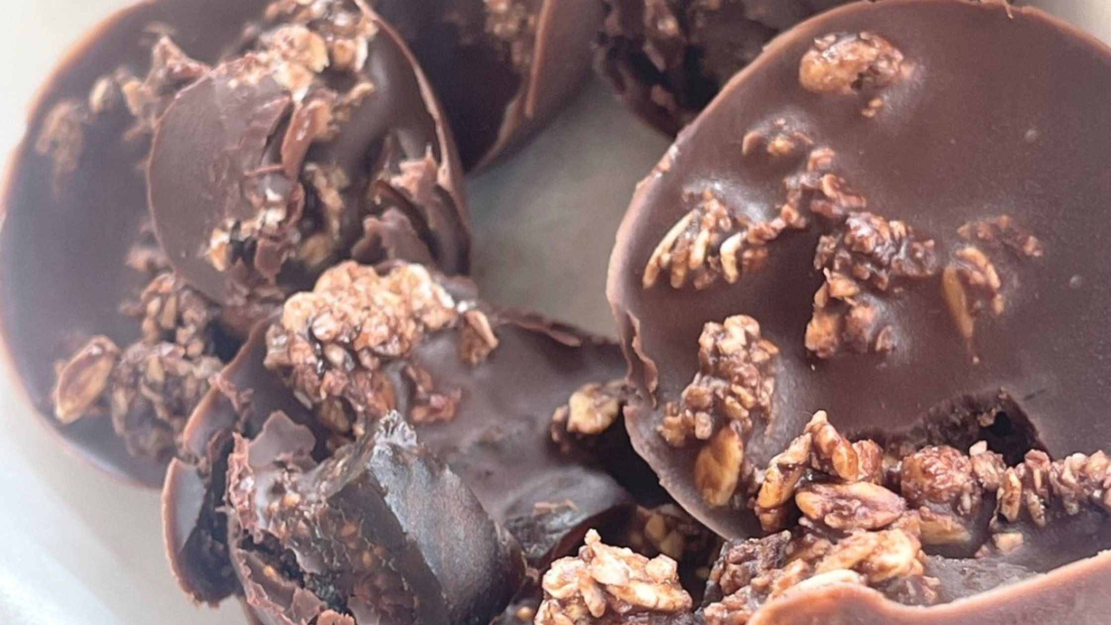 homemade healthy pralines