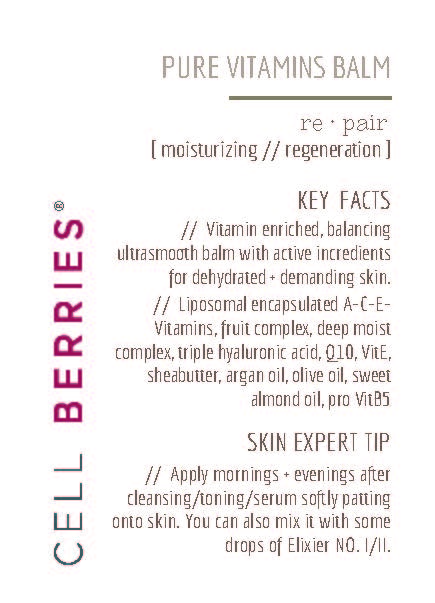 CELLBERRIES - LUXURY TRY-ME-KIT - Hautpflege Set zum Kennenlernen und für die Reise