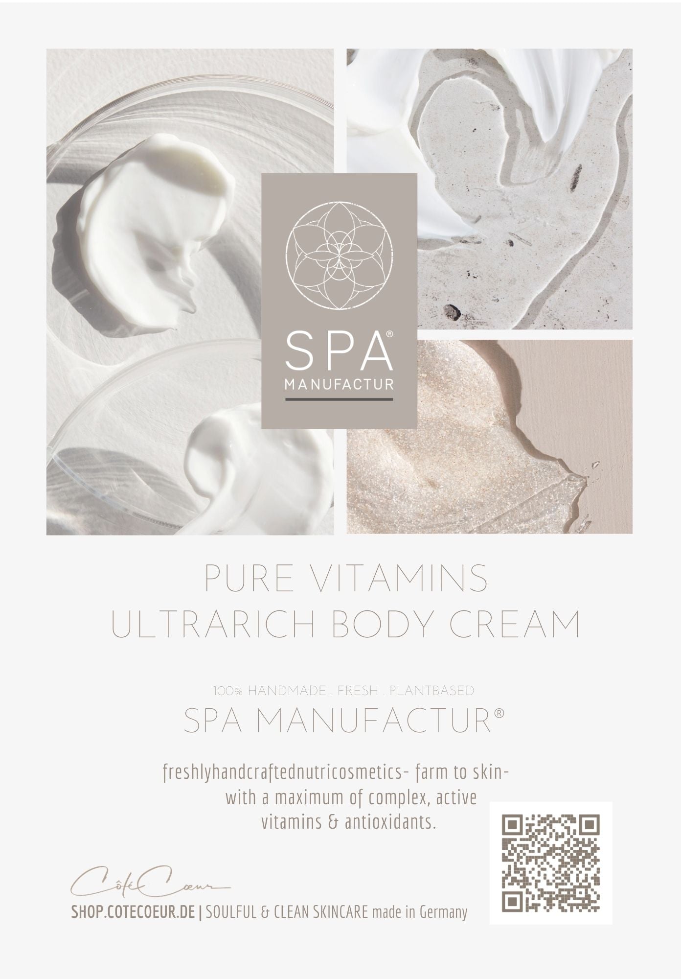 Reichhaltige Körpercreme mit Hyaluronkomplex Produktkarte