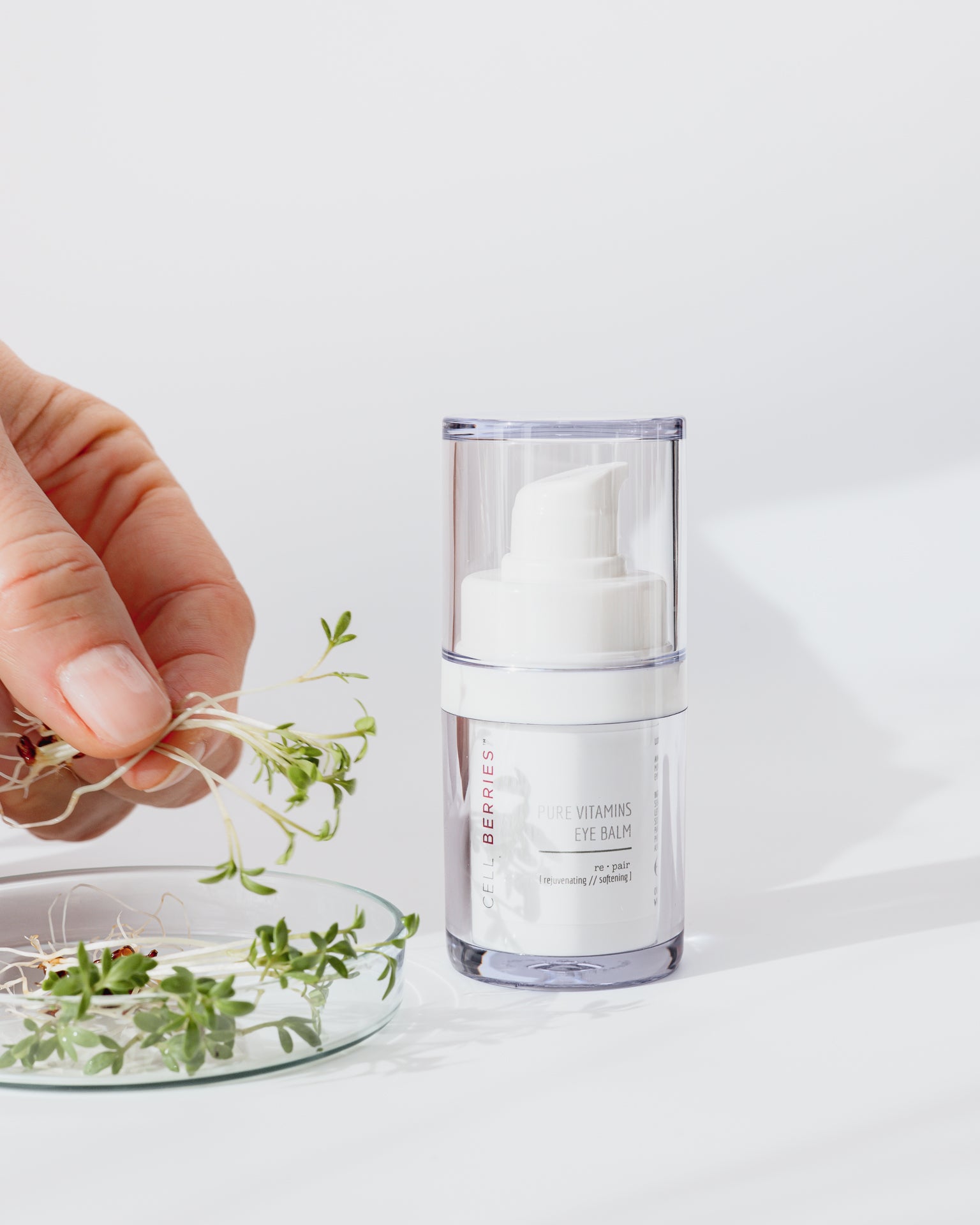 High Frequency Balmtextur mit Peptiden, BIO-Botox & Hyaluron – luxuriöse Naturkosmetik Augenpflege