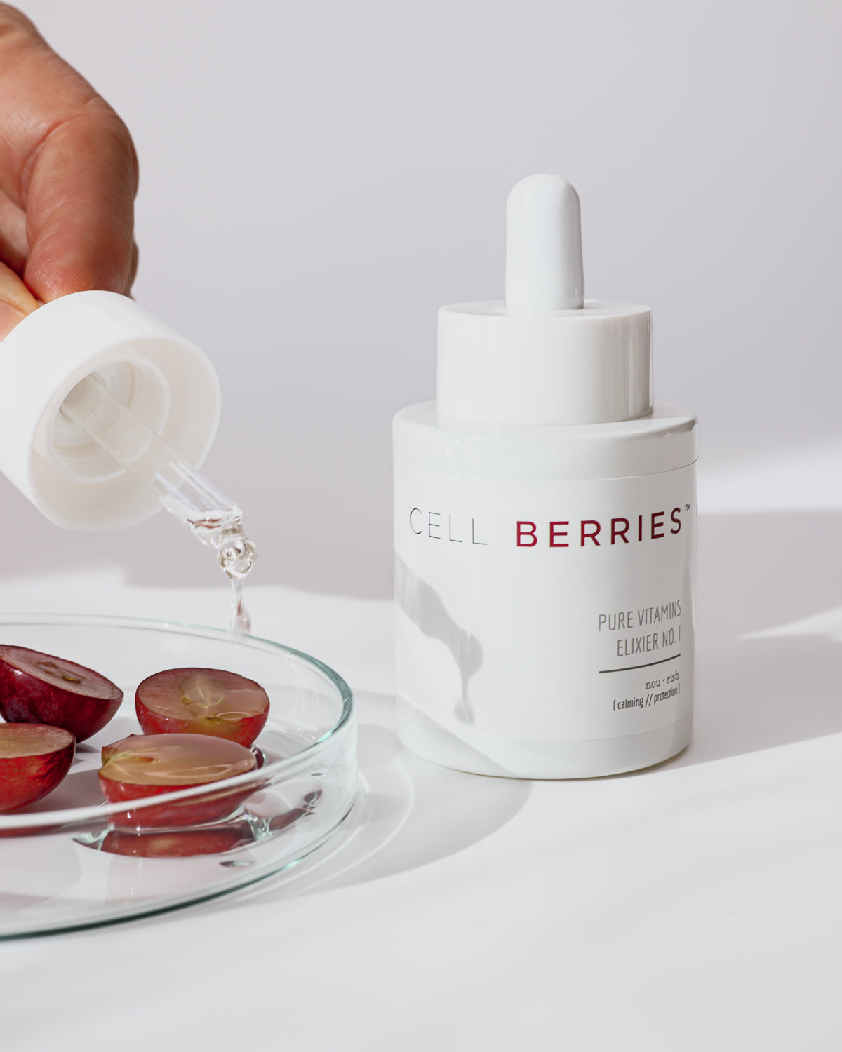 CELLBERRIES® Pure Vitamins Elixier NO. I – Gesichtsöl & Lipidserum für empfindliche Haut