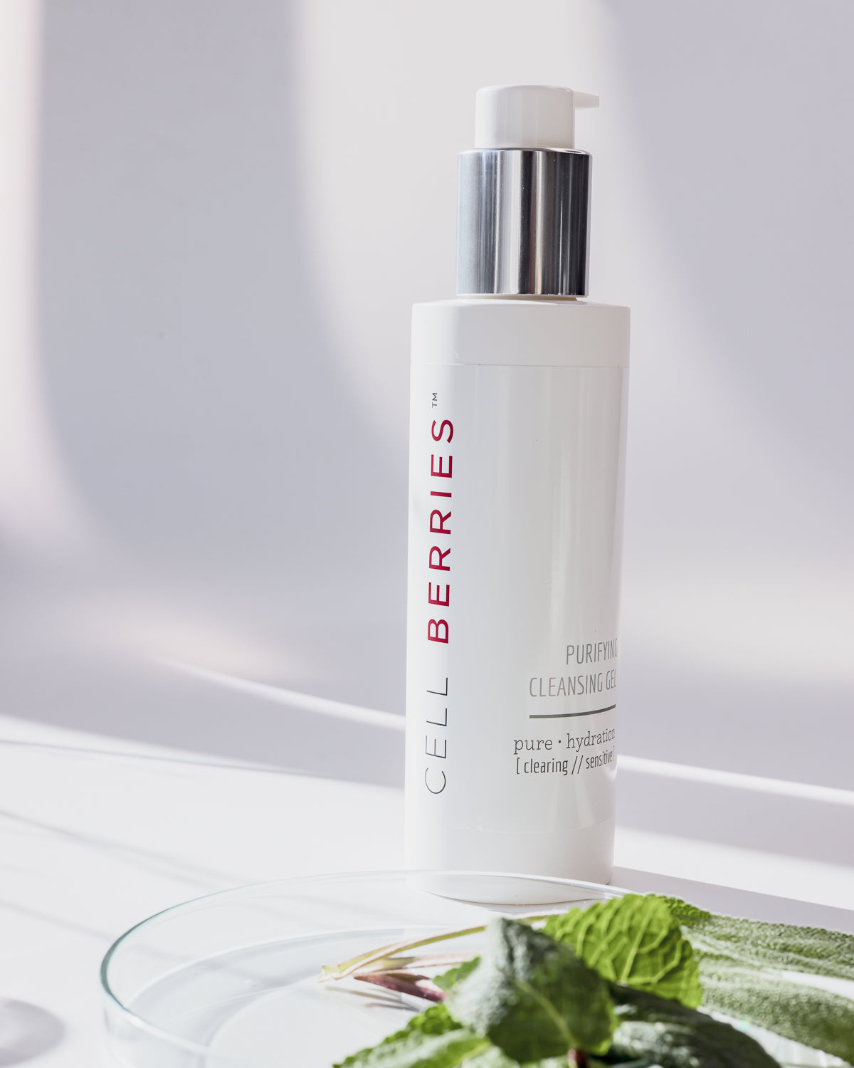 CELLBERRIES® Purifying Cleansing Gel – sanfter Cleanser mit Lotus & Aloe Vera, Clean Skincare