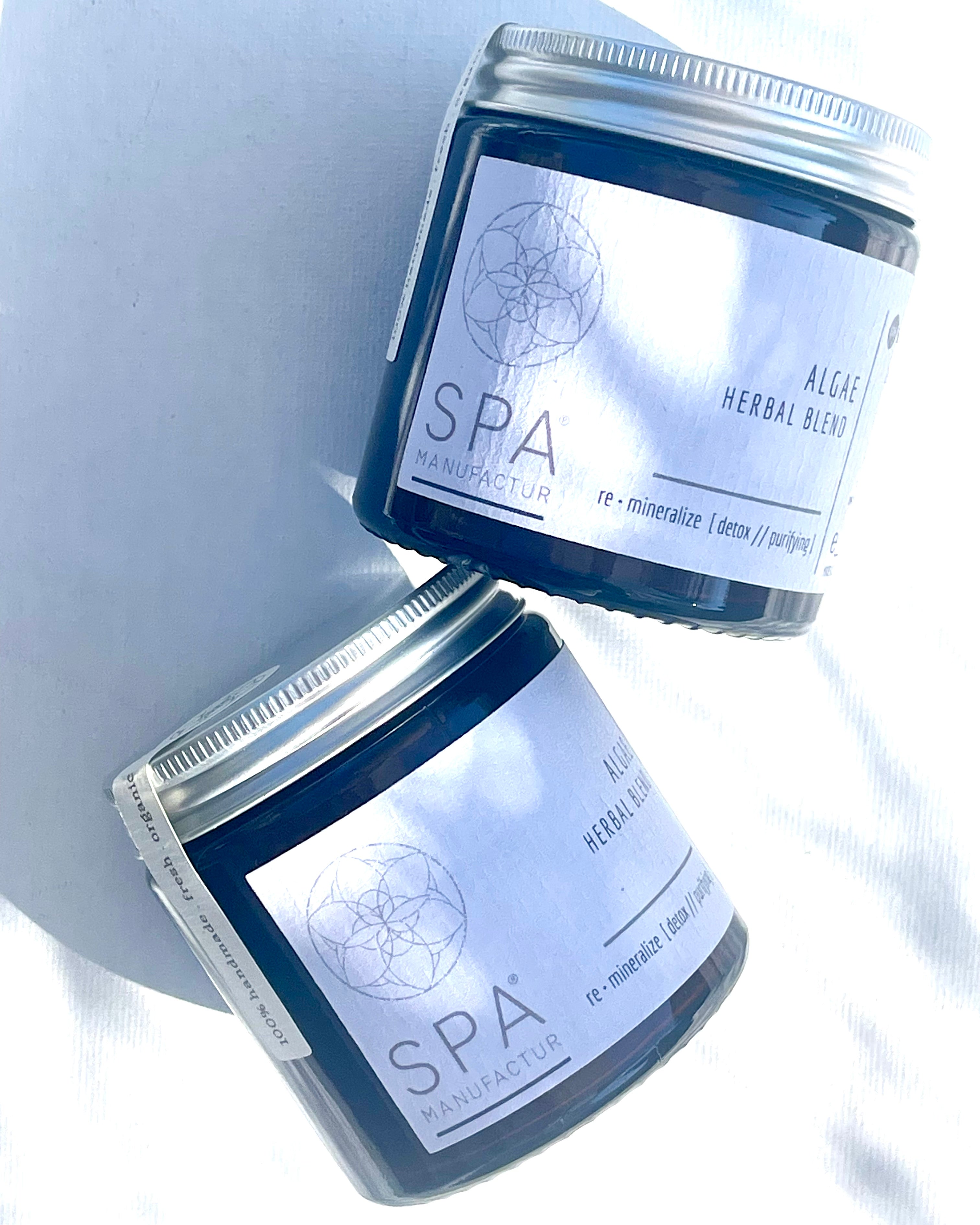 SPA MANUFACTUR® ALGAE HERBAL BLEND im braunen Apothekerglas