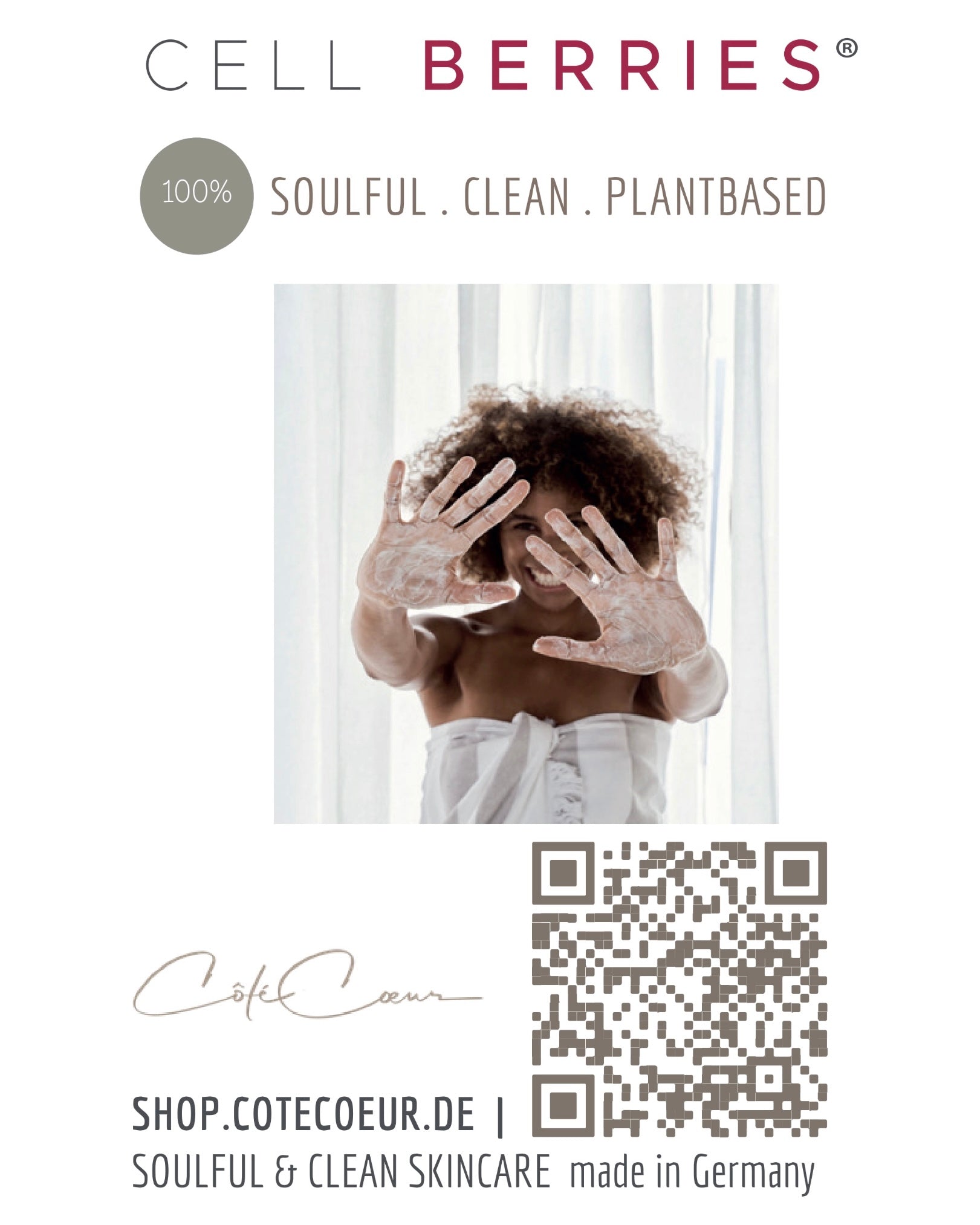 CELLBERRIES® Pure Vitamins Handbalm – Nährender Handbalsam mit Hyaluronsäure, Sheabutter und Edelweißextrakt für geschmeidige Hände und Nagelhaut.