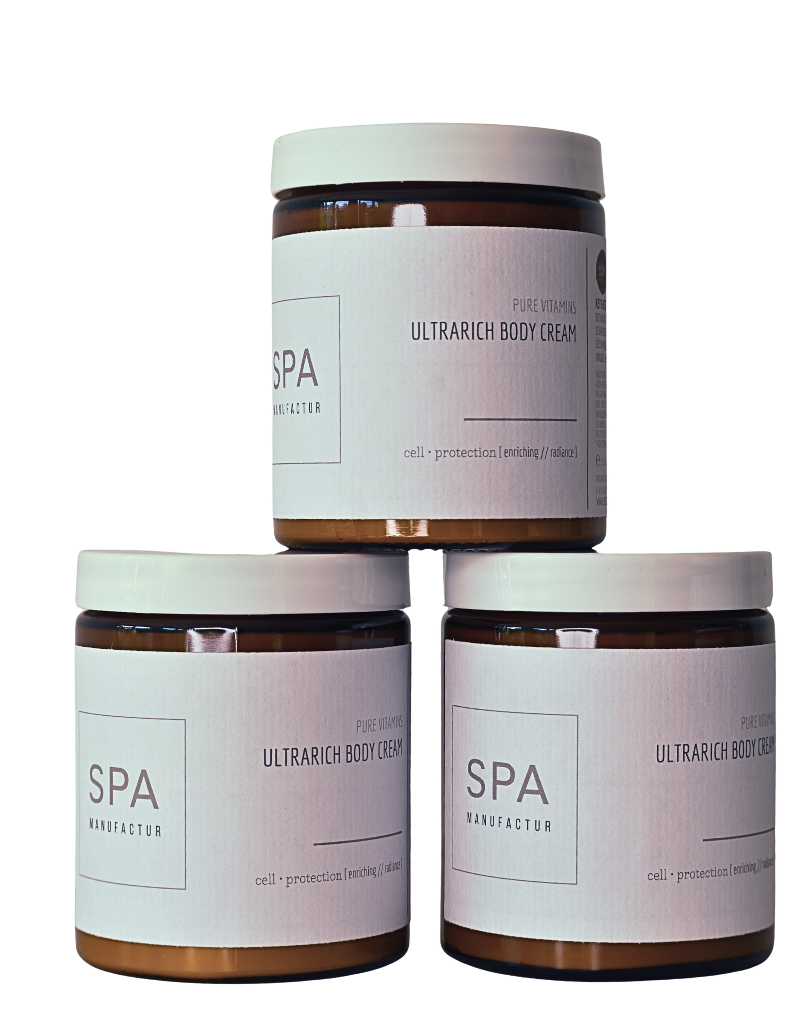 SPA MANUFACTUR® PURE VITAMINS ULTRARICH BODY CREAM – Luxuriöse nährende Körpercreme für anspruchsvolle Haut