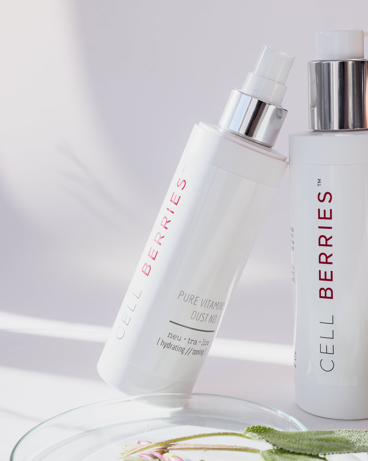 CELLBERRIES® Pure Vitamins DUST No. I – beruhigendes Hyaluron Tonic Spray mit Aloe Vera & Hamamelis