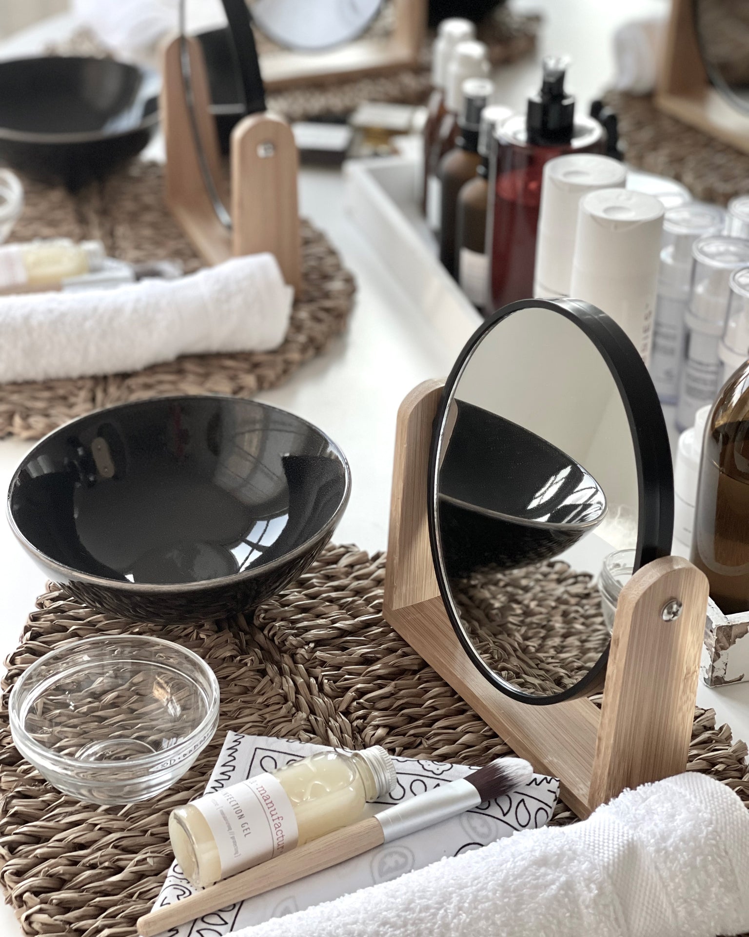 Workshop Setup der GLOWY Skin Academy – Pflegeritual & Produktanwendung
